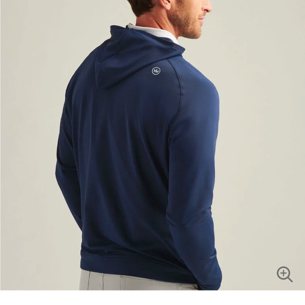 Peter Millar Pine Performance Hoodie - Picture 3 of 4